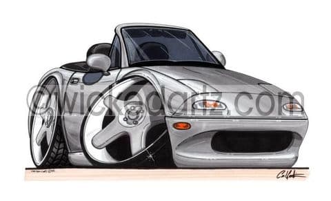 Mazda MX5 MK1 Silver (Items from £9.50)