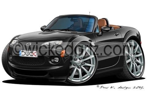 Mazda MX5 MK3 Black DK (Items from £9.50)