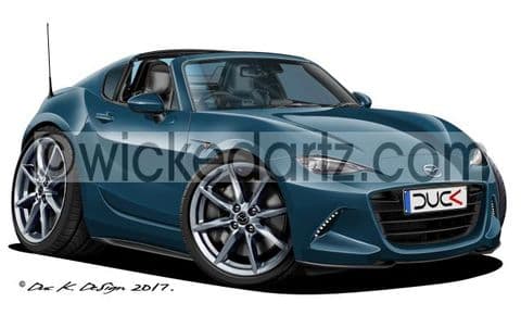 Mazda MX5-RF Blue DK (Items from £9.50)