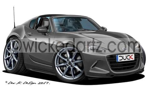 Mazda MX5-RF Grey DK (Items from £9.50)