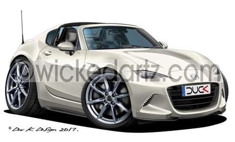 Mazda MX5-RF White DK (Items from £9.50)