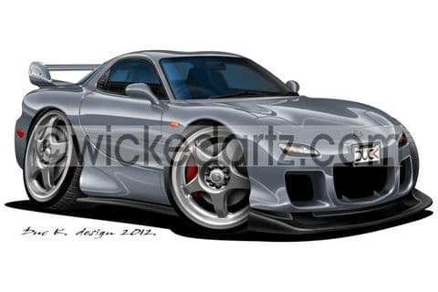 Mazda RX7 Grey DK (Items from £9.50)