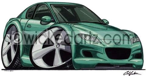 Mazda RX8 Nordic Green (Items from £9.50)