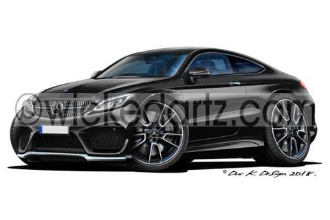 Mercedes AMG C43 Coupe Black DK (Items from £9.50)