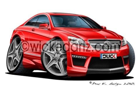Mercedes CL Red DK (Items from £9.50)