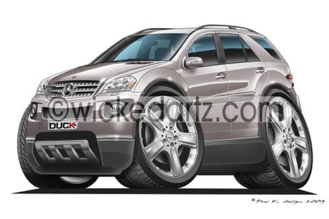 Mercedes ML Dark Silver DK (Items from £9.50)