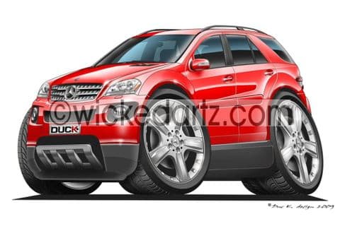Mercedes ML Red DK (Items from £9.50)