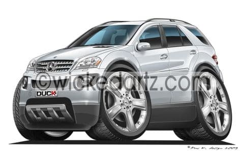 Mercedes ML Silver DK (Items from £9.50)