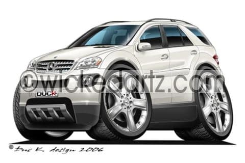 Mercedes ML White DK (Items from £9.50)