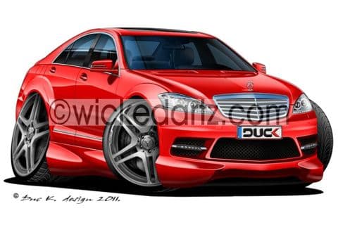 Mercedes S Class AMG Red DK (Items from £9.50)