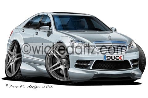 Mercedes S Class AMG Silver DK (Items from £9.50)