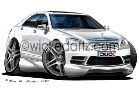 Mercedes S Class AMG White DK (Items from £9.50)