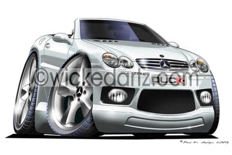 Mercedes SL Light Silver DK (Items from £9.50)