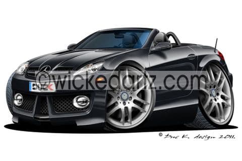 Mercedes SLK Black DK (Items from £9.50)