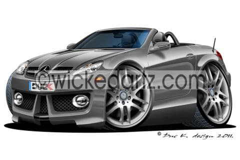 Mercedes SLK Grey DK (Items from £9.50)