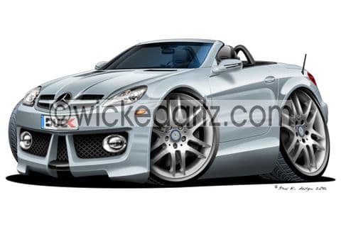 Mercedes SLK Silver DK (Items from £9.50)