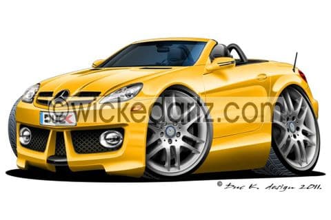 Mercedes SLK Yellow DK (Items from £9.50)