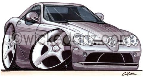 Mercedes SLR Silver (Items from £9.50)