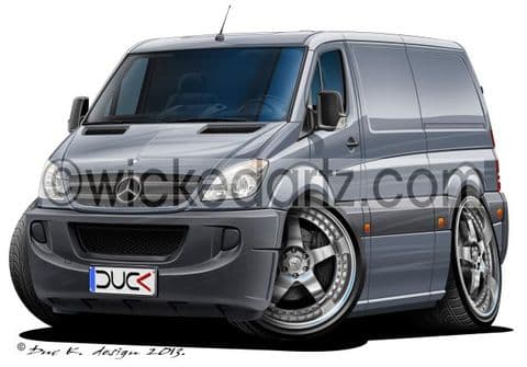 Mercedes Sprinter Van Grey DK (Items from £9.50)