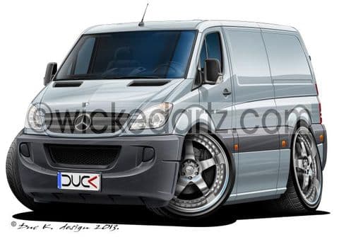 Mercedes Sprinter Van Silver DK (Items from £9.50)