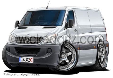 Mercedes Sprinter Van White DK (Items from £9.50)