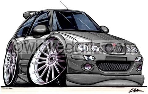 MG ZR Dark Silver (Items from £9.50)