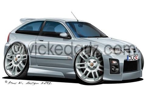 MG ZR 'facelift version' Silver DK (Items from £9.50)