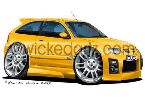 MG ZR 'facelift version' Yellow DK (Items from £9.50)