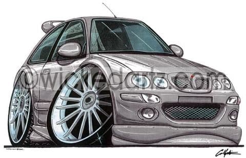 MG ZR Silver (Items from £9.50)