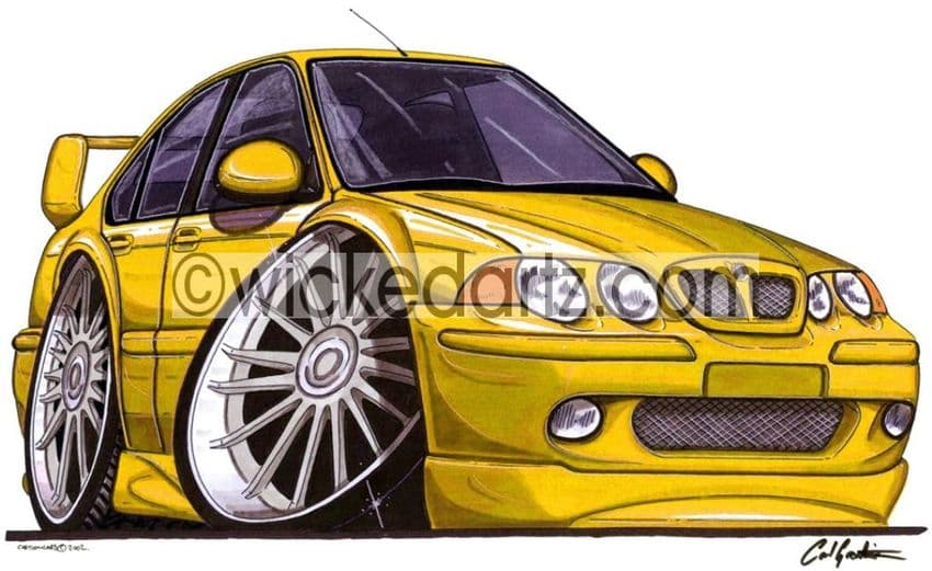 MG ZS Yellow  (Items from £9.50)