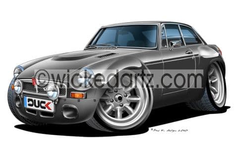 MGB GT Black DK (Items from £9.50)
