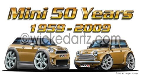 Mini 50 Years Gold DK (Items from £9.50)