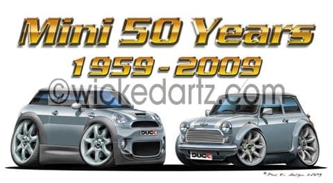 Mini 50 Years Silver DK (Items from £9.50)