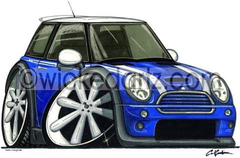 Mini BMW Cooper S Blue (Items from £9.50)
