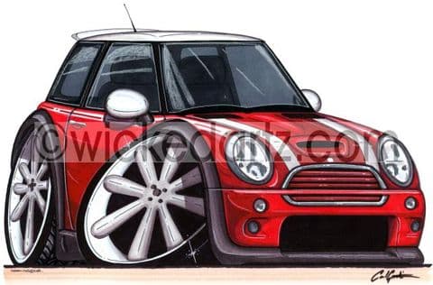 Mini BMW Cooper S Red (Items from £9.50)