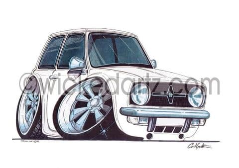 Mini Classic Clubman White (Items from £9.50)