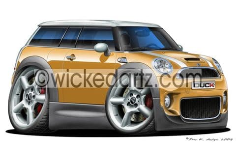 Mini Clubman Gold DK (Items from £9.50)