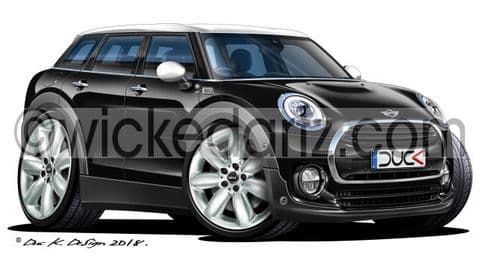 Mini Clubman MK2 2017+ Black DK (Items from £9.50)