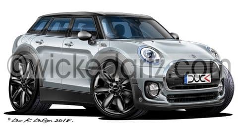 Mini Clubman MK2 2017+ Silver DK (Items from £9.50)