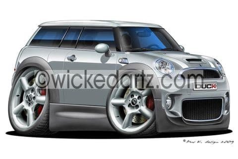 Mini Clubman Silver DK (Items from £9.50)