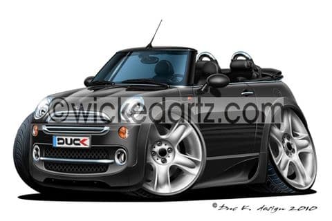 Mini Convertible Black DK (Items from £9.50)