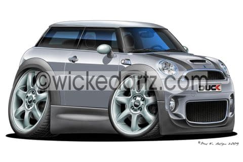 Mini Cooper S Dark Silver DK (Items from £9.50)