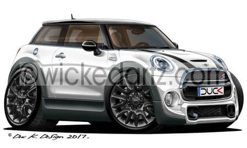 Mini Cooper S MK3 2014+ White DK (Items from £9.50)