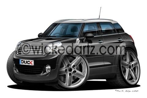 Mini Countryman Black DK (Items from £9.50)