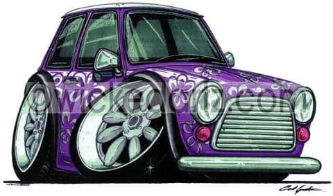 Mini Roxy Flowers Purple (Items from £9.50)