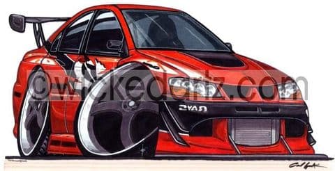 Mitsubishi EVO 8 Tokyo Drift Film Car Red (Items from £9.50)