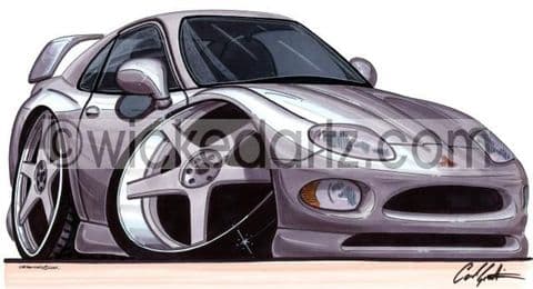 Mitsubishi FTO Silver (Items from £9.50)