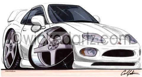 Mitsubishi FTO White (Items from £9.50)