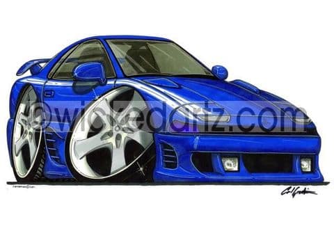 Mitsubishi GTO Blue (Items from £9.50)