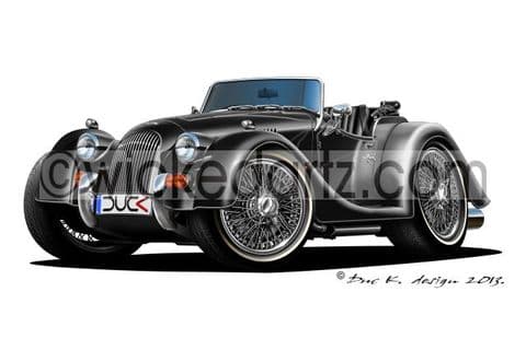Morgan +4 Roadster Black DK (Items from £9.50)